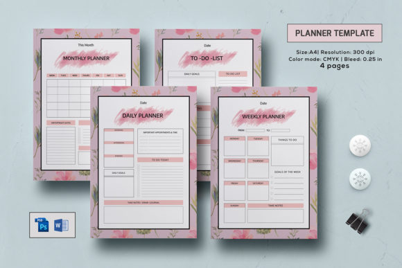 Download Printable Daily Planner Template - Premium Resources