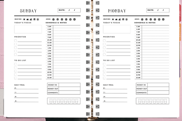 Download Printable Daily Planner | Day Planner - Printable daily planner Collection